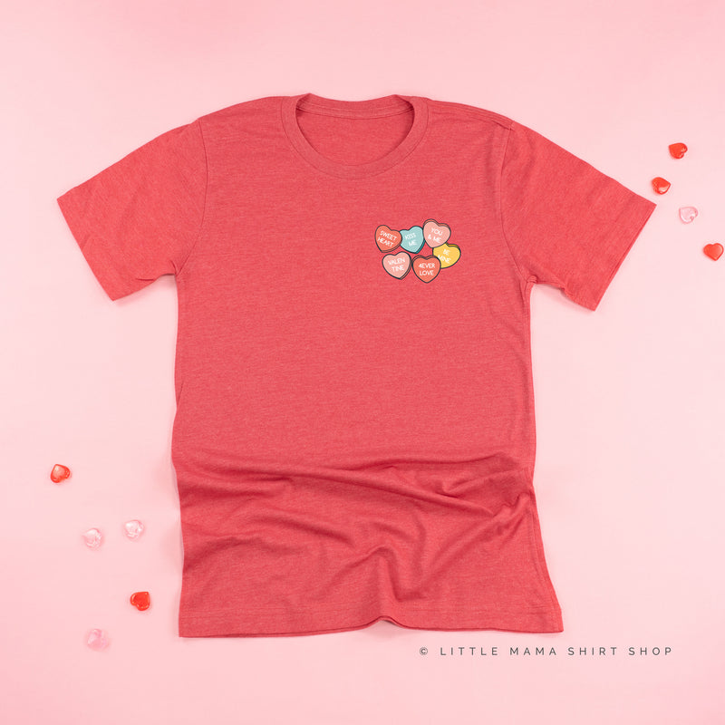 Conversation Hearts - Unisex Tee