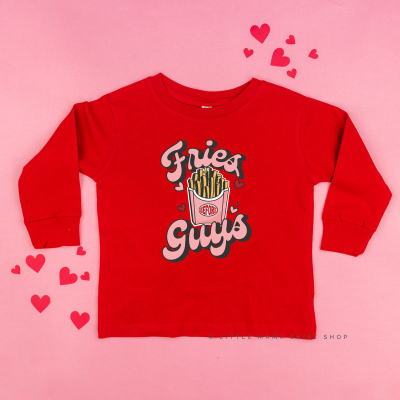 Fries Before Guys - Child LONG SLEEVE Tee