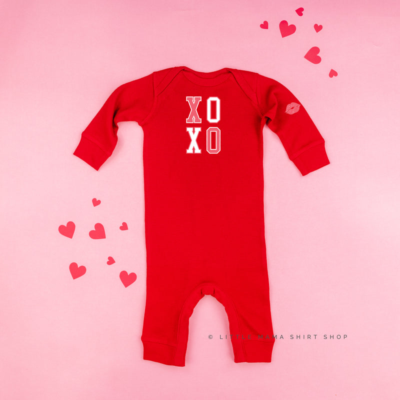 Varsity XOXO - Lips (sd) - Baby Sleeper