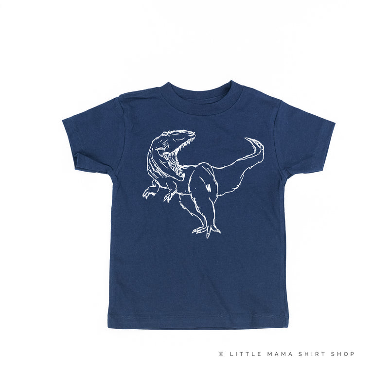 Sketchy T-Rex - Hand Drawn - Child Shirt