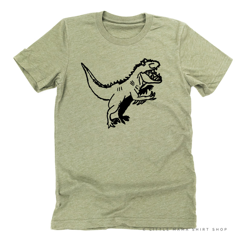 Indominus Rex - Hand Drawn - Unisex Tee