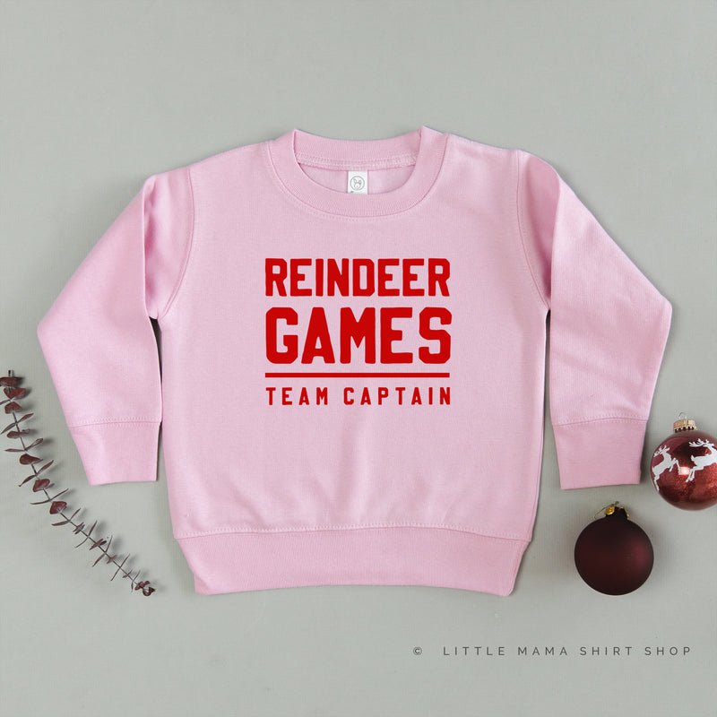 Reindeer Games Team Captain - Child Sweater