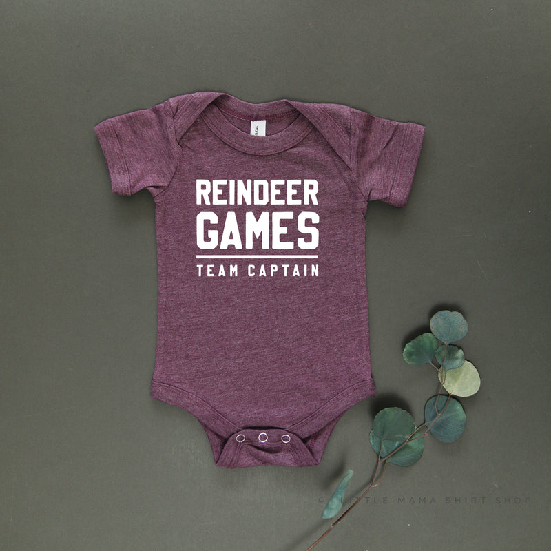 Reindeer Games Team Captain - Child Tee