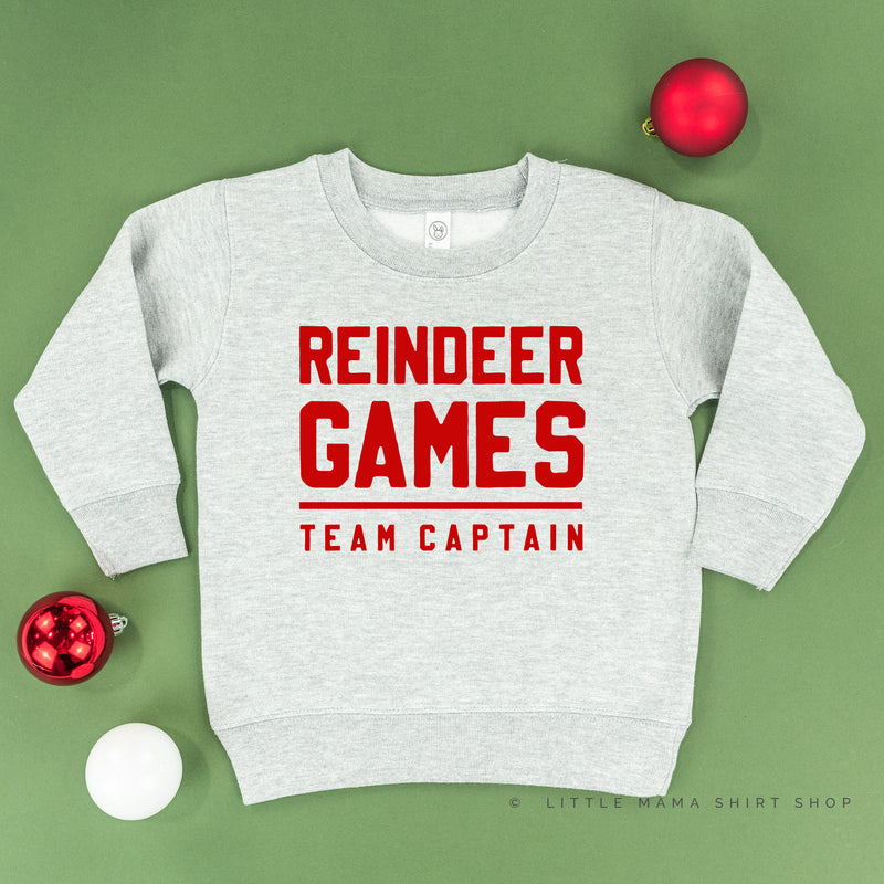 Reindeer Games Team Captain - Child Sweater