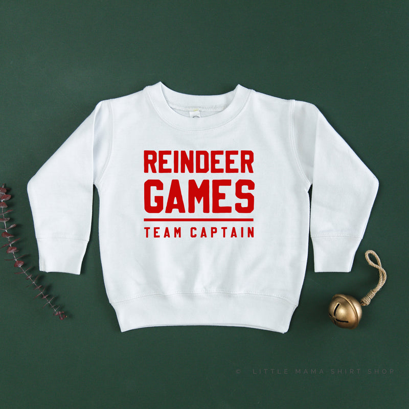 Reindeer Games Team Captain - Child Sweater