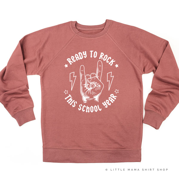 READY TO ROCK THIS SCHOOL YEAR - Lightweight Pullover Sweater