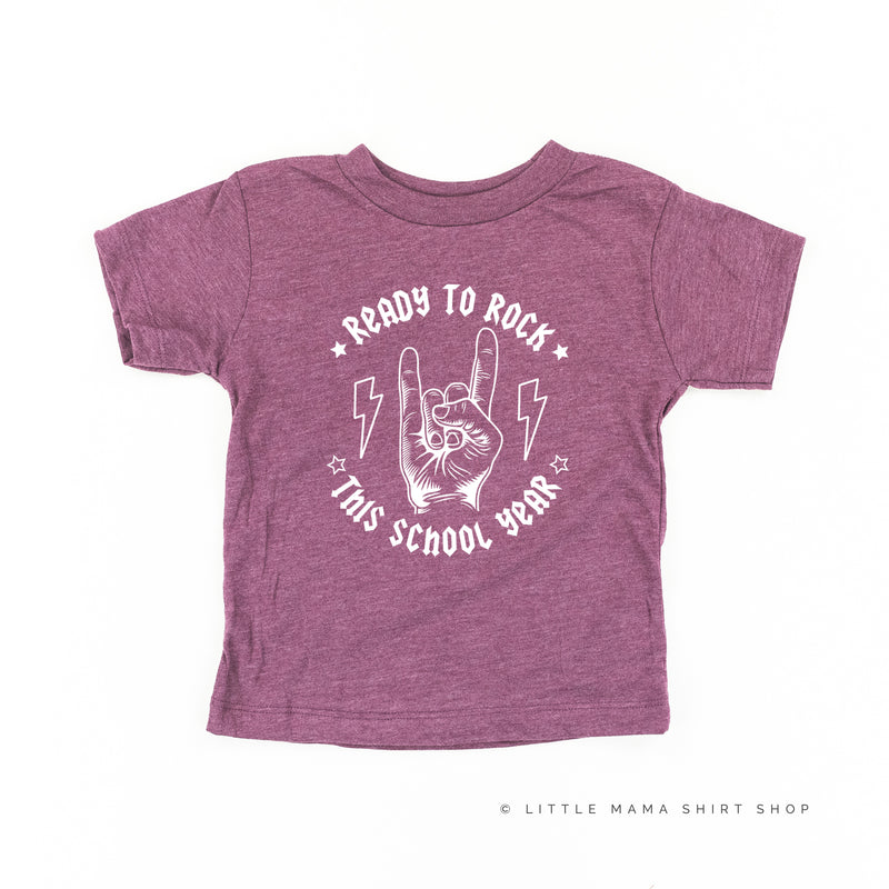 READY TO ROCK THIS SCHOOL YEAR - Short Sleeve Child Shirt