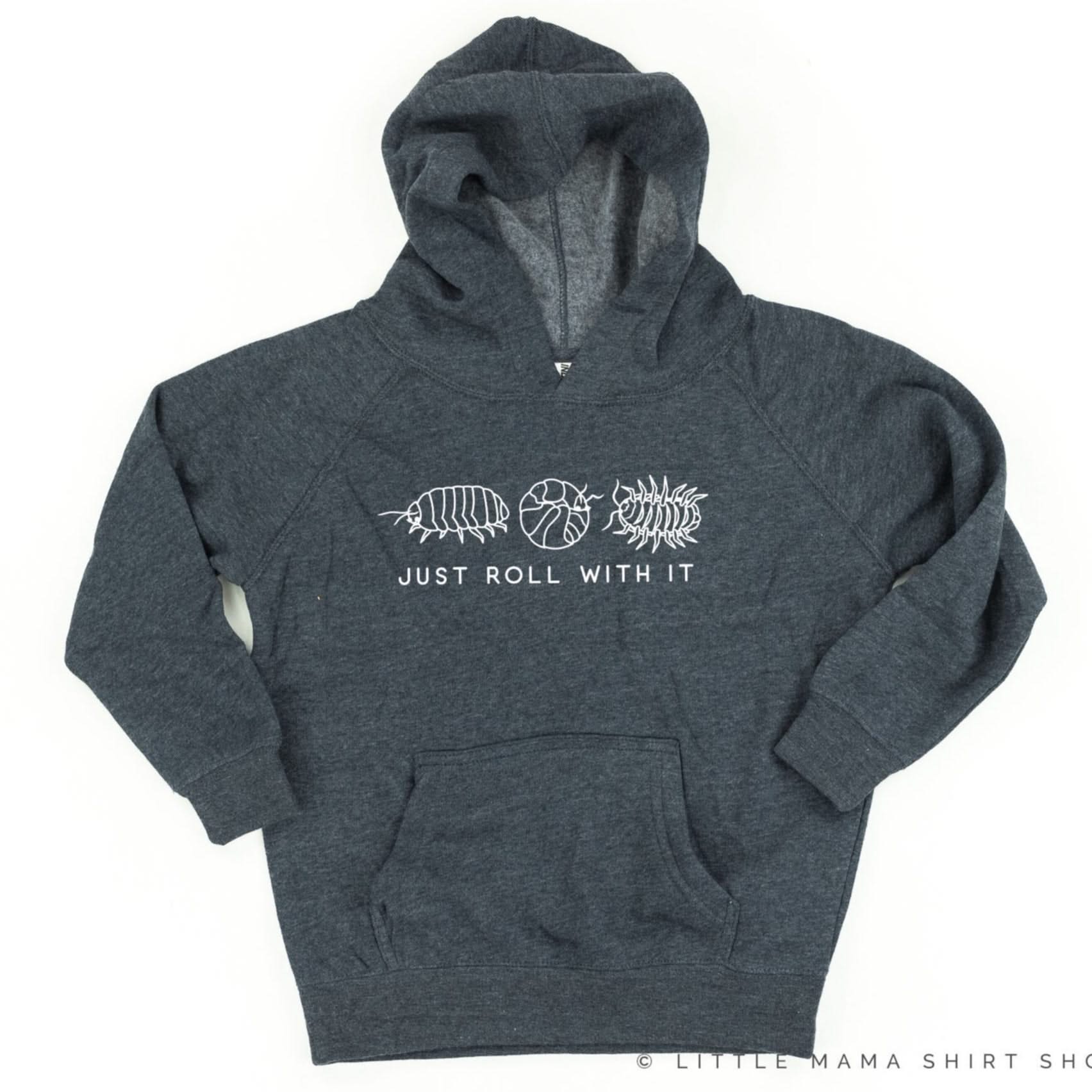 JUST ROLL WITH IT - CHILD HOODIE Little Mama Shirt Shop LLC