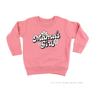 DAISY - MAMA'S GIRL - w/ Full Daisy on Back - Child Sweater Little Mama Shirt Shop