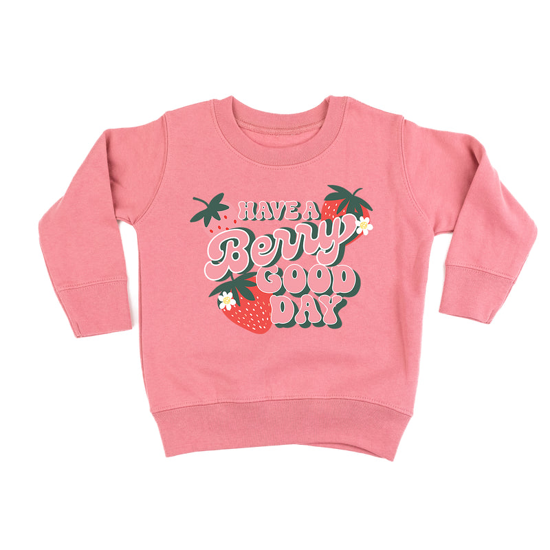 Have a Berry Good Day - Child Sweater