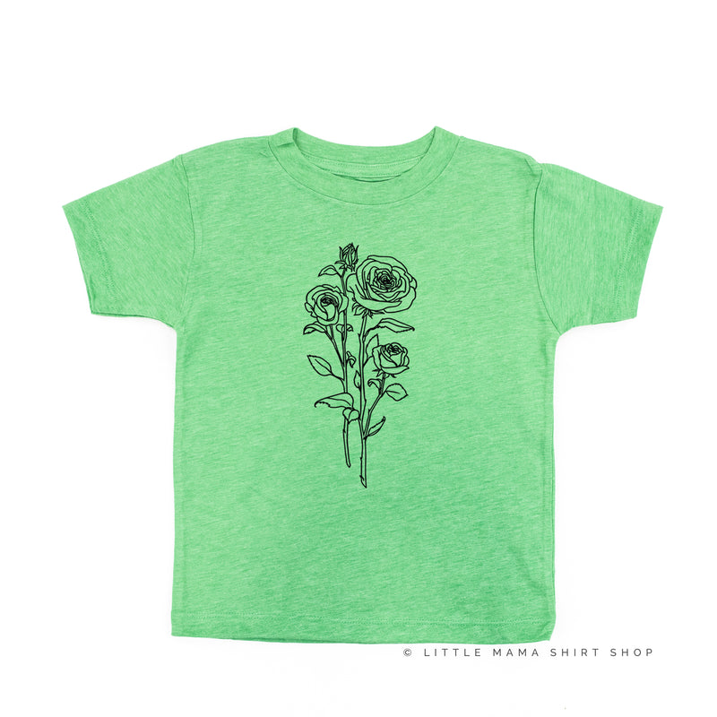 ROSE - Short Sleeve Child Shirt