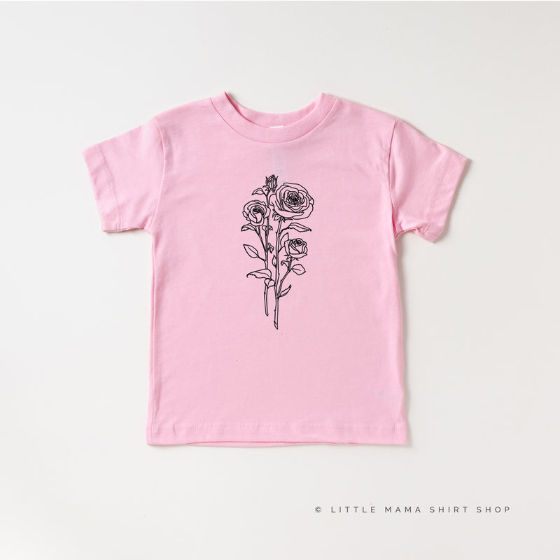 ROSE - Short Sleeve Child Shirt