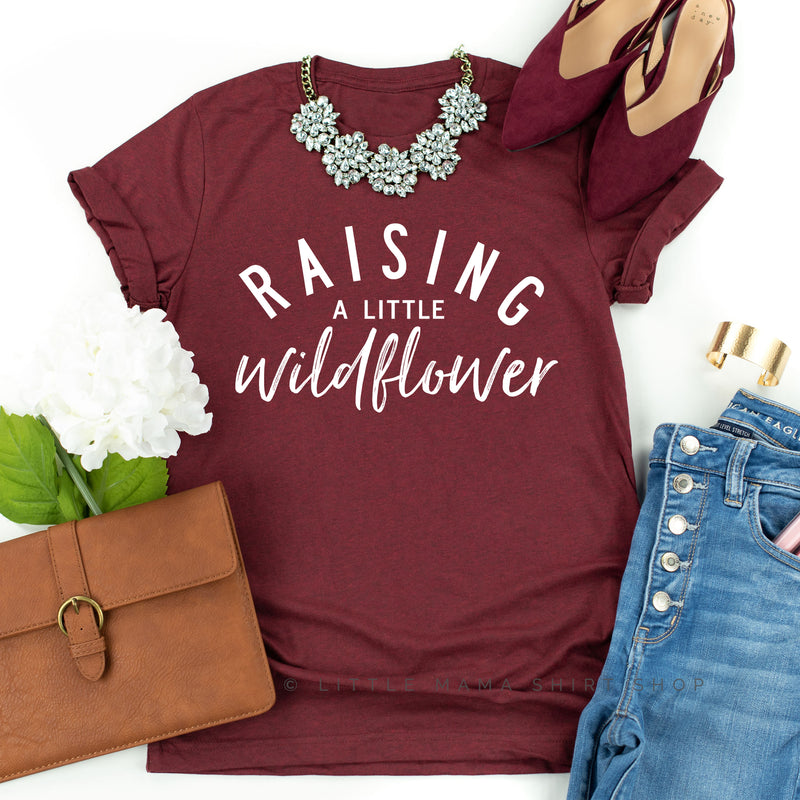 Raising A Little Wildflower (Singular) - Original Design - Unisex Tee