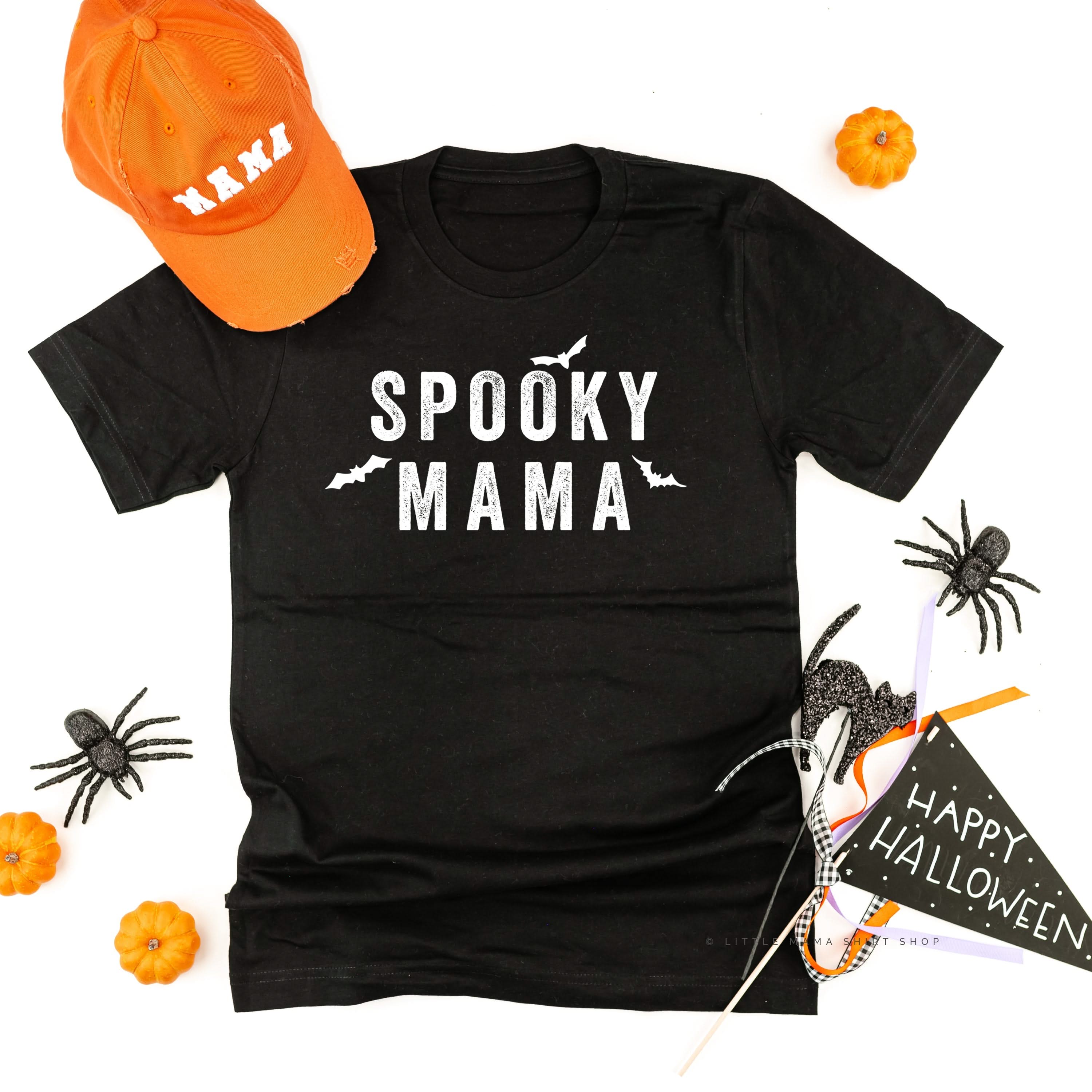 SPOOKY MAMA - Unisex Tee Little Mama Shirt Shop