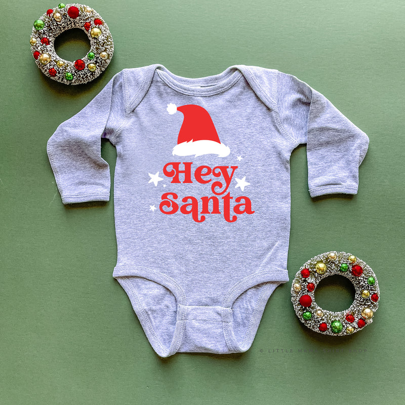 Hey Santa - Child LONG SLEEVE Tee