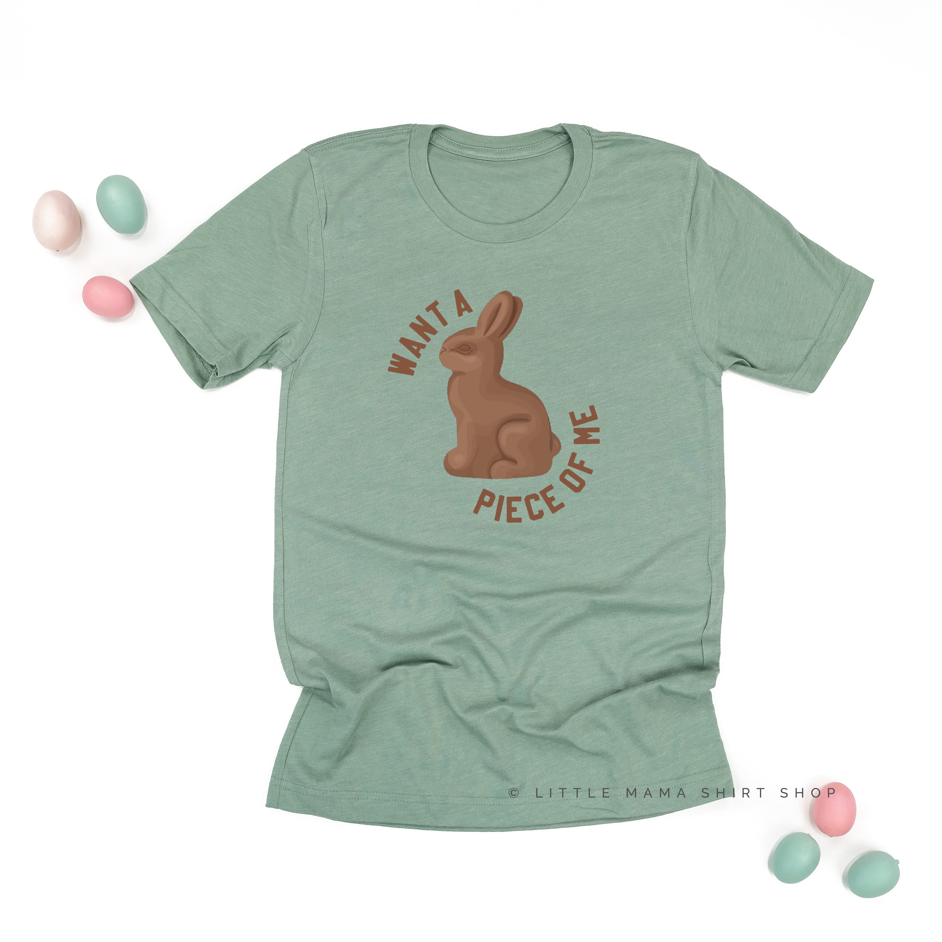 Want A Piece Of Me - Unisex Tee Little Mama Shirt Shop
