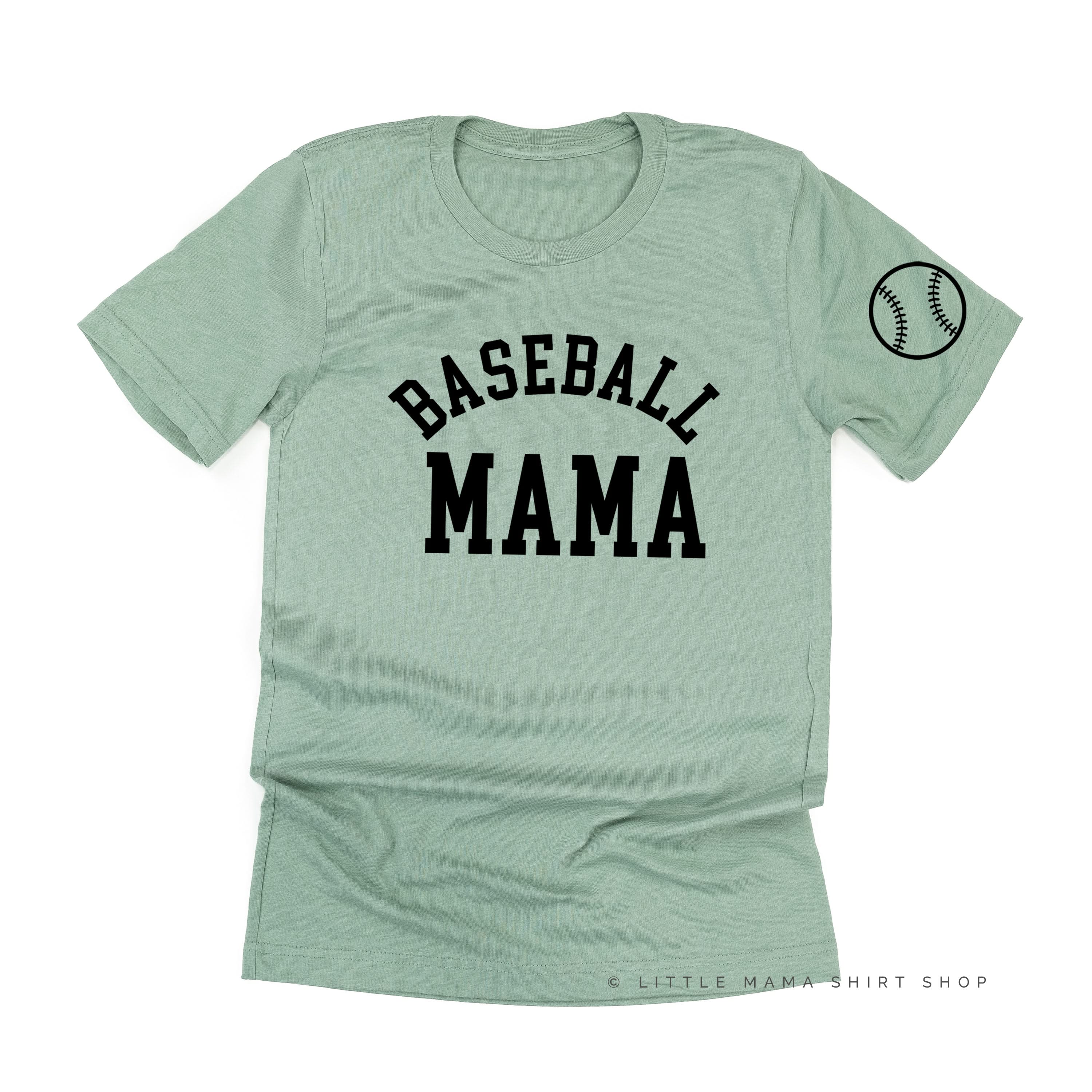 Baseball Mama (sd) - Unisex Tee Little Mama Shirt Shop