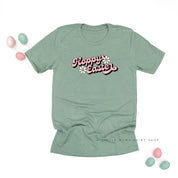 Hoppy Easter - Daisies - Unisex Tee Little Mama Shirt Shop
