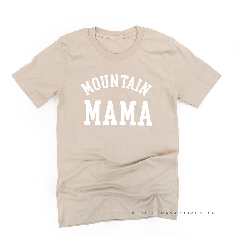 MOUNTAIN MAMA - VARSITY - Unisex Tee