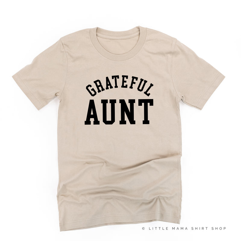 Grateful Aunt - (Varsity) - Unisex Tee