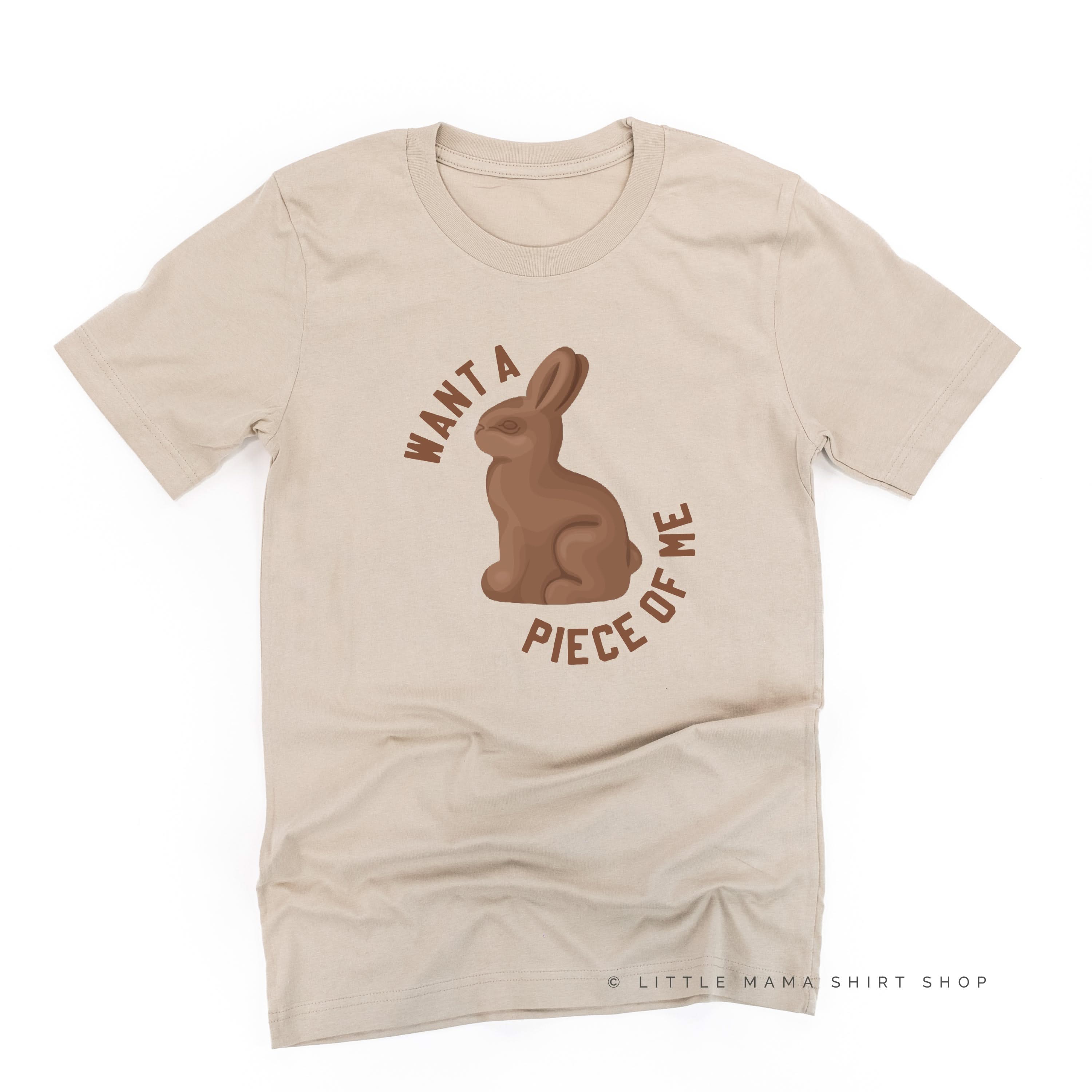 Want A Piece Of Me - Unisex Tee Little Mama Shirt Shop