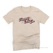 Hoppy Easter - Daisies - Unisex Tee Little Mama Shirt Shop
