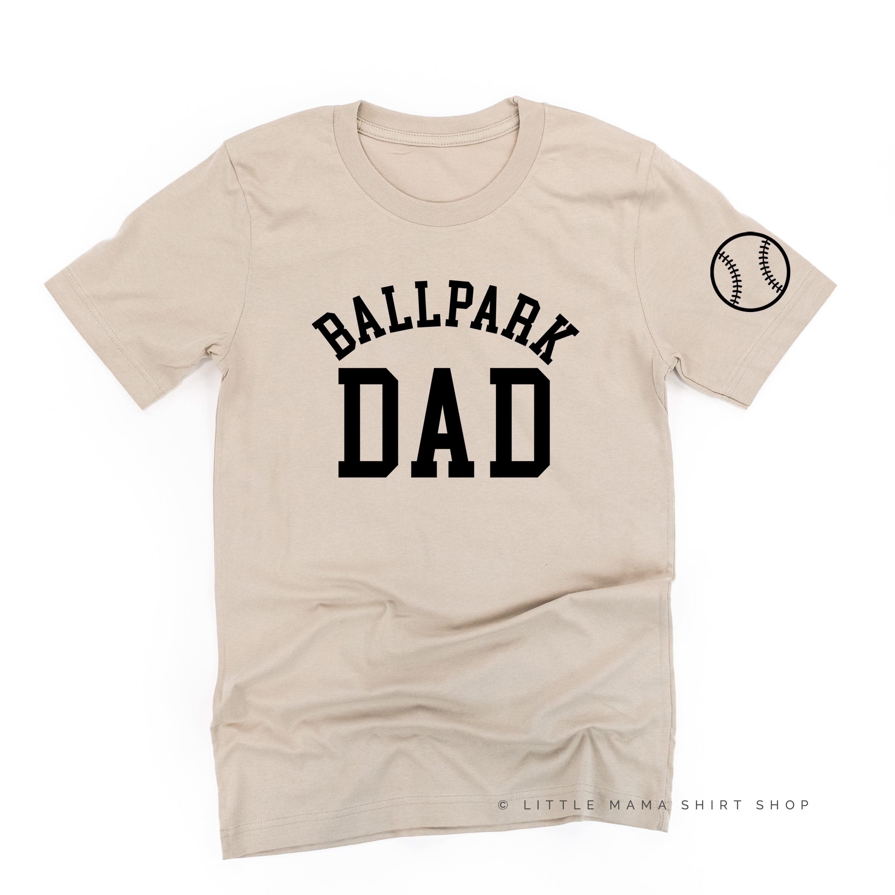 Ballpark Dad (sd) - Unisex Tee Little Mama Shirt Shop