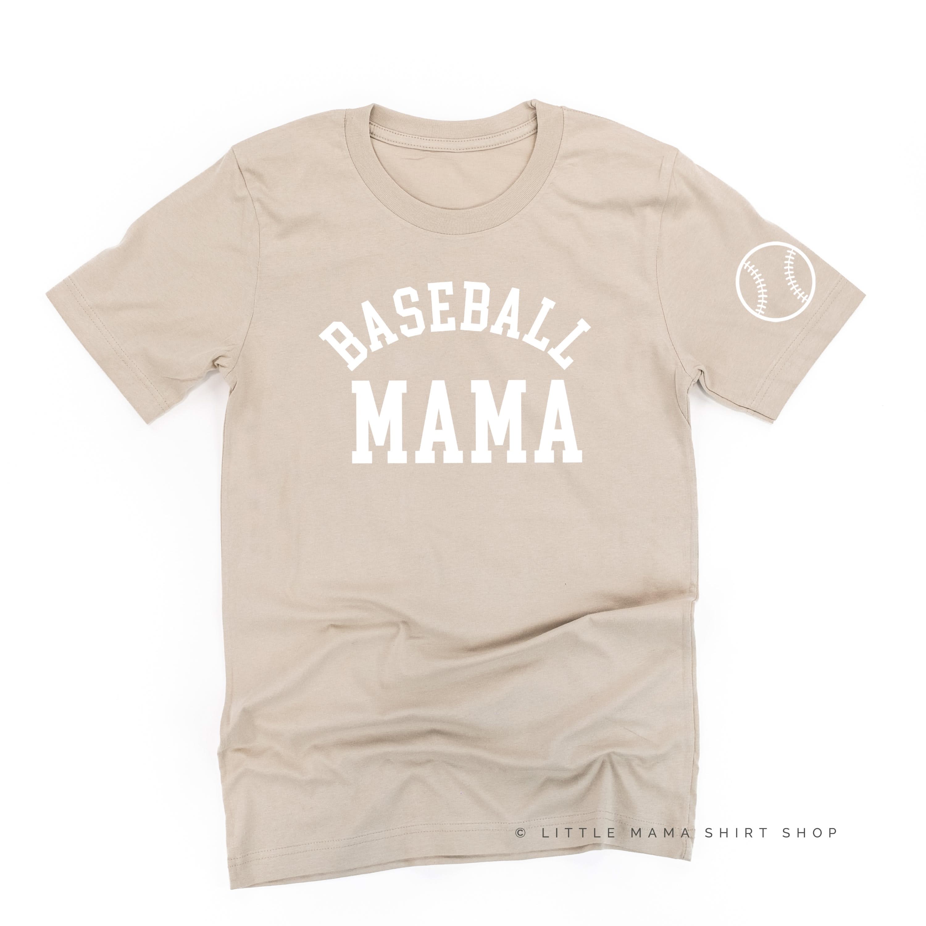 Baseball Mama (sd) - Unisex Tee Little Mama Shirt Shop