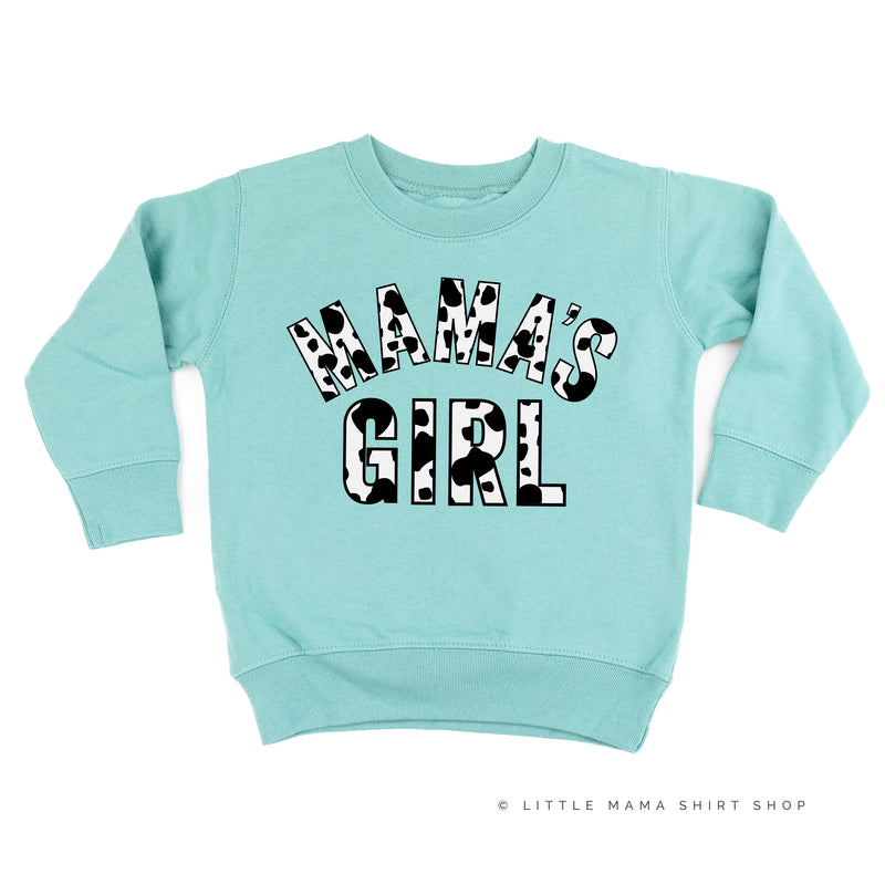 Cow Print - MAMA'S GIRL  - Child Sweater