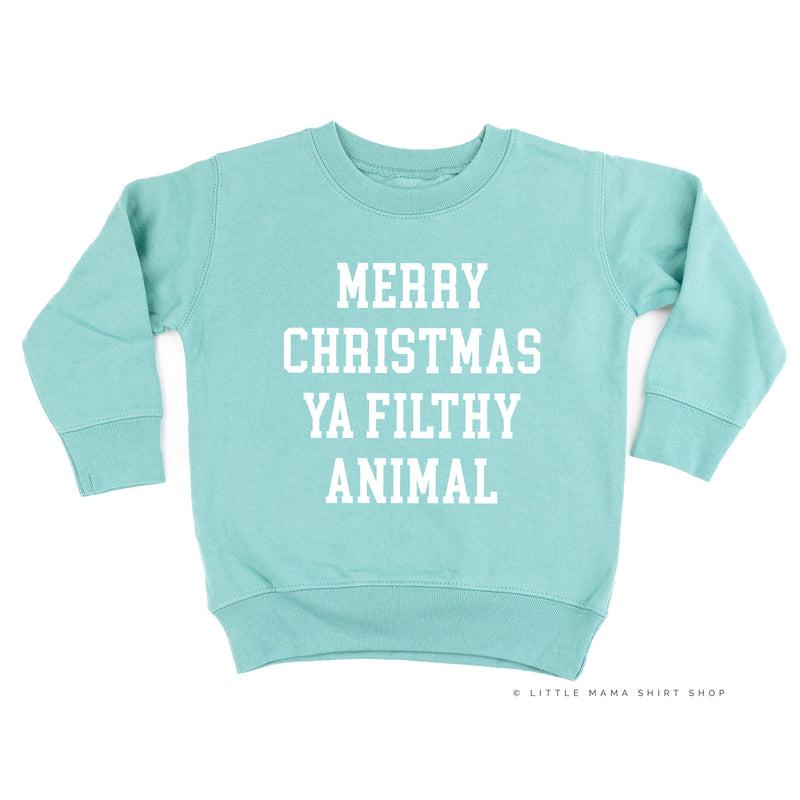 Merry Christmas Ya Filthy Animal - Child Sweater