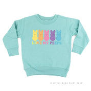 Love My Peeps - Neon - Child Sweater Little Mama Shirt Shop