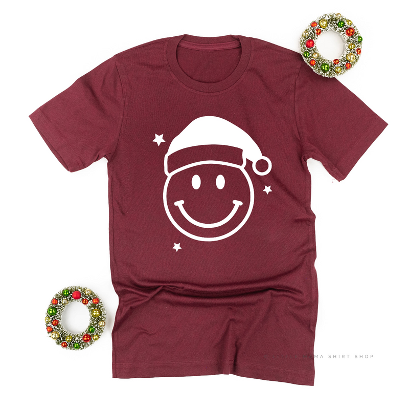 Seasonal Smiley Face ADULT Tees - 6 PACK - Unisex Tee