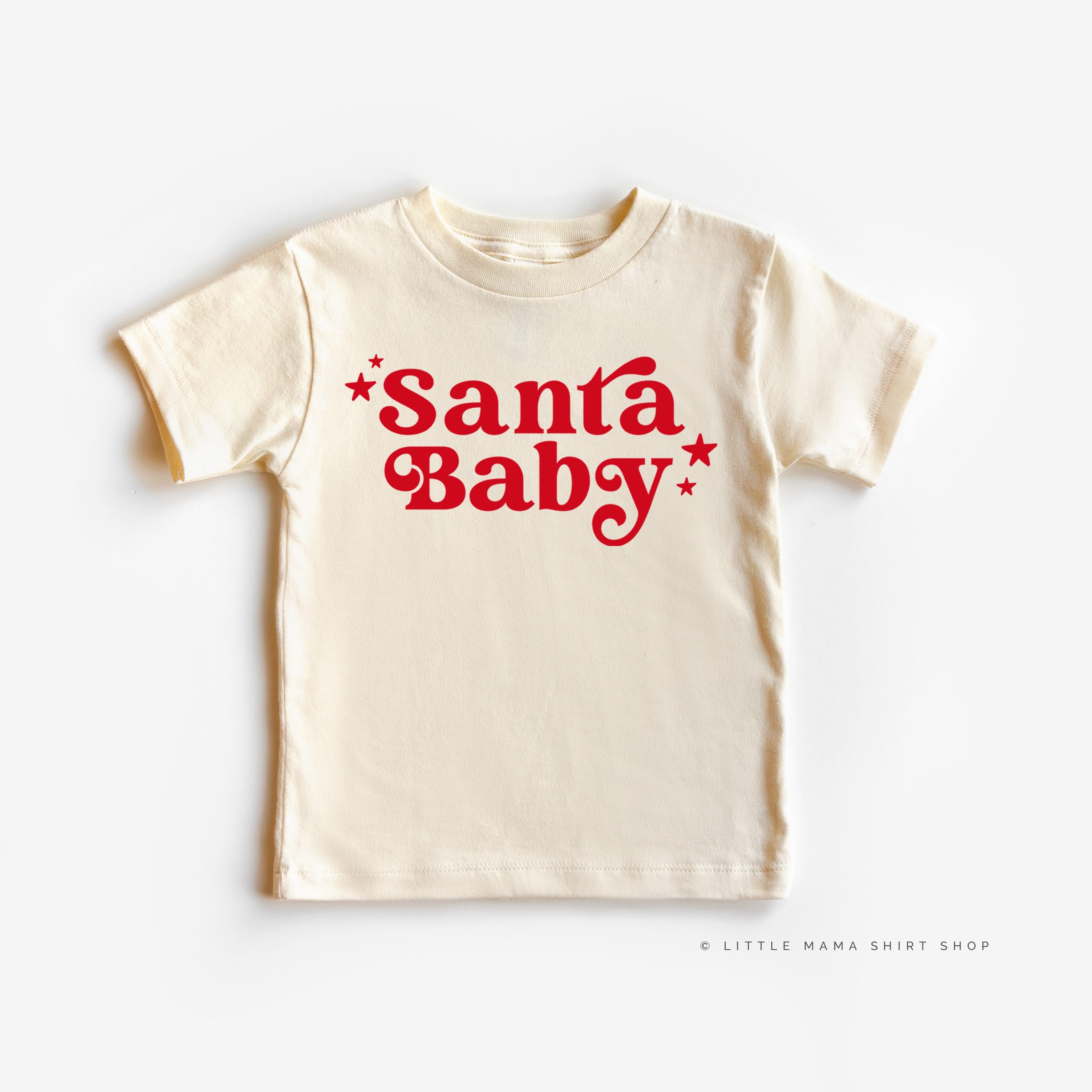 Santa Baby - Child Tee Little Mama Shirt Shop