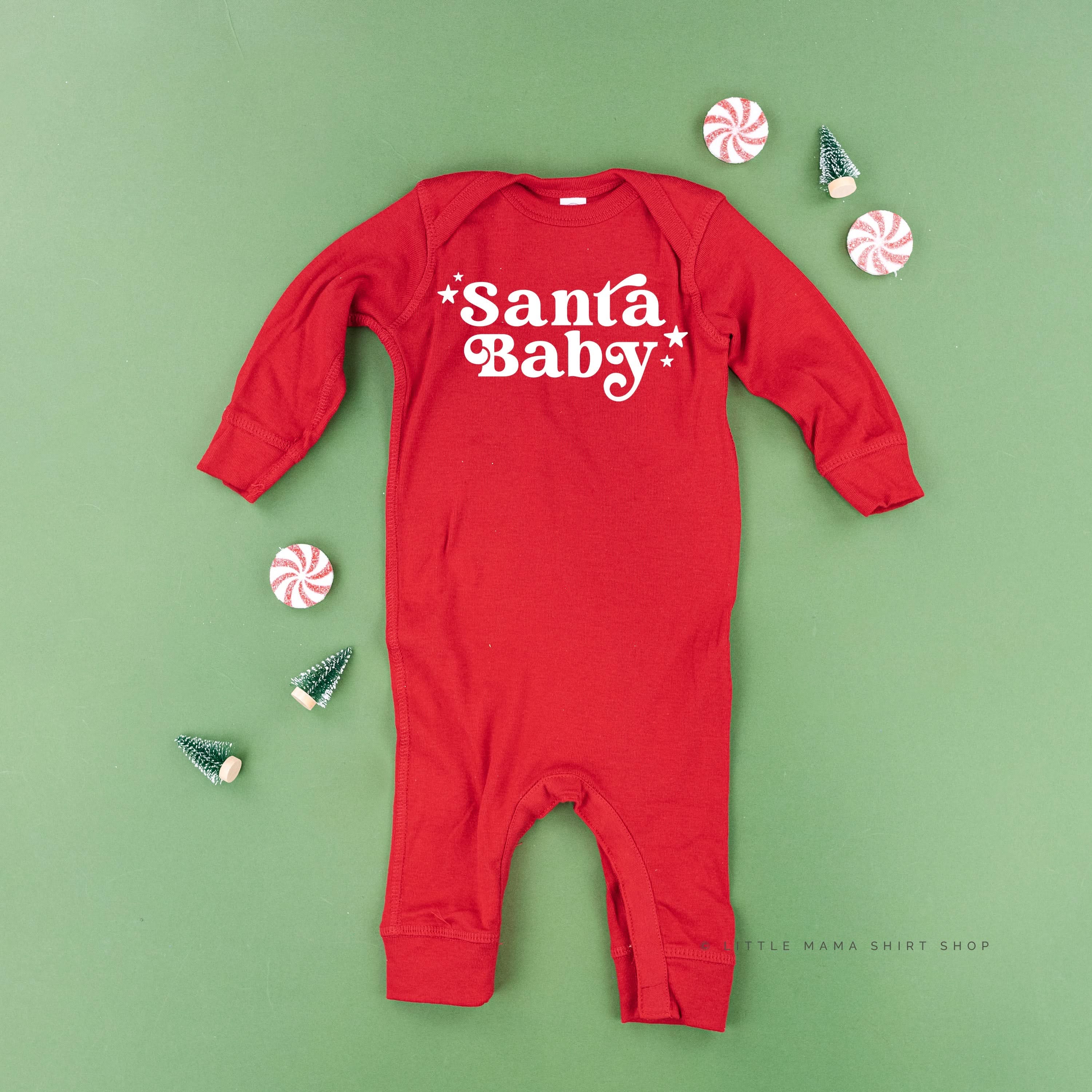 Santa Baby - Baby Sleeper Little Mama Shirt Shop