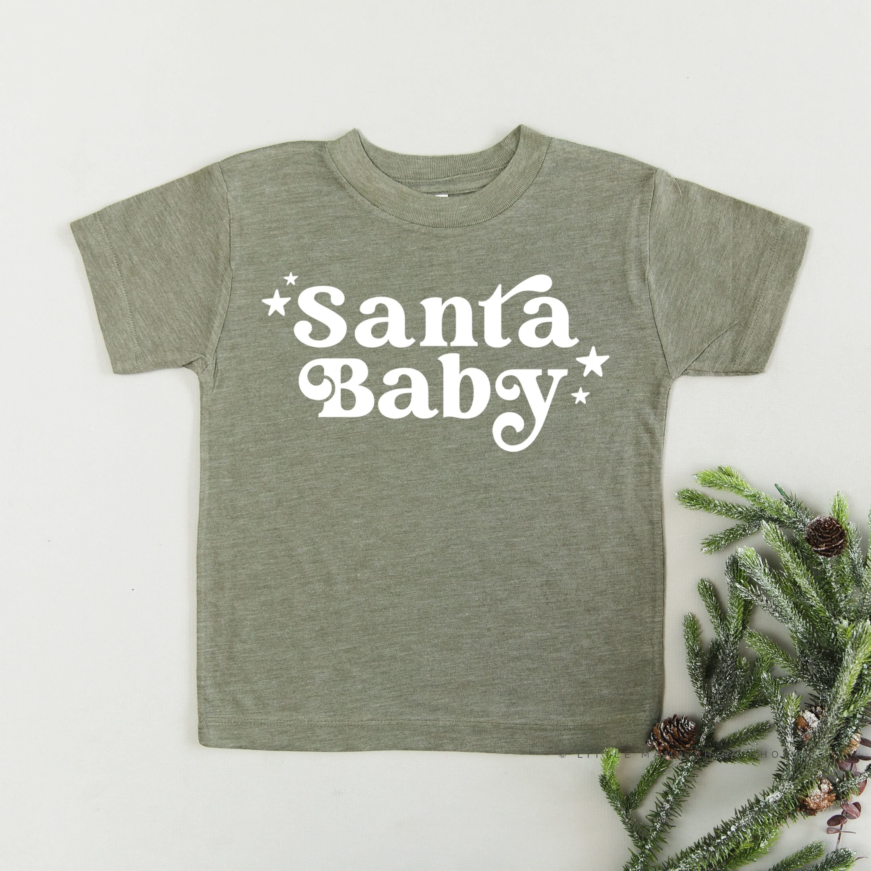 Santa Baby - Child Tee Little Mama Shirt Shop