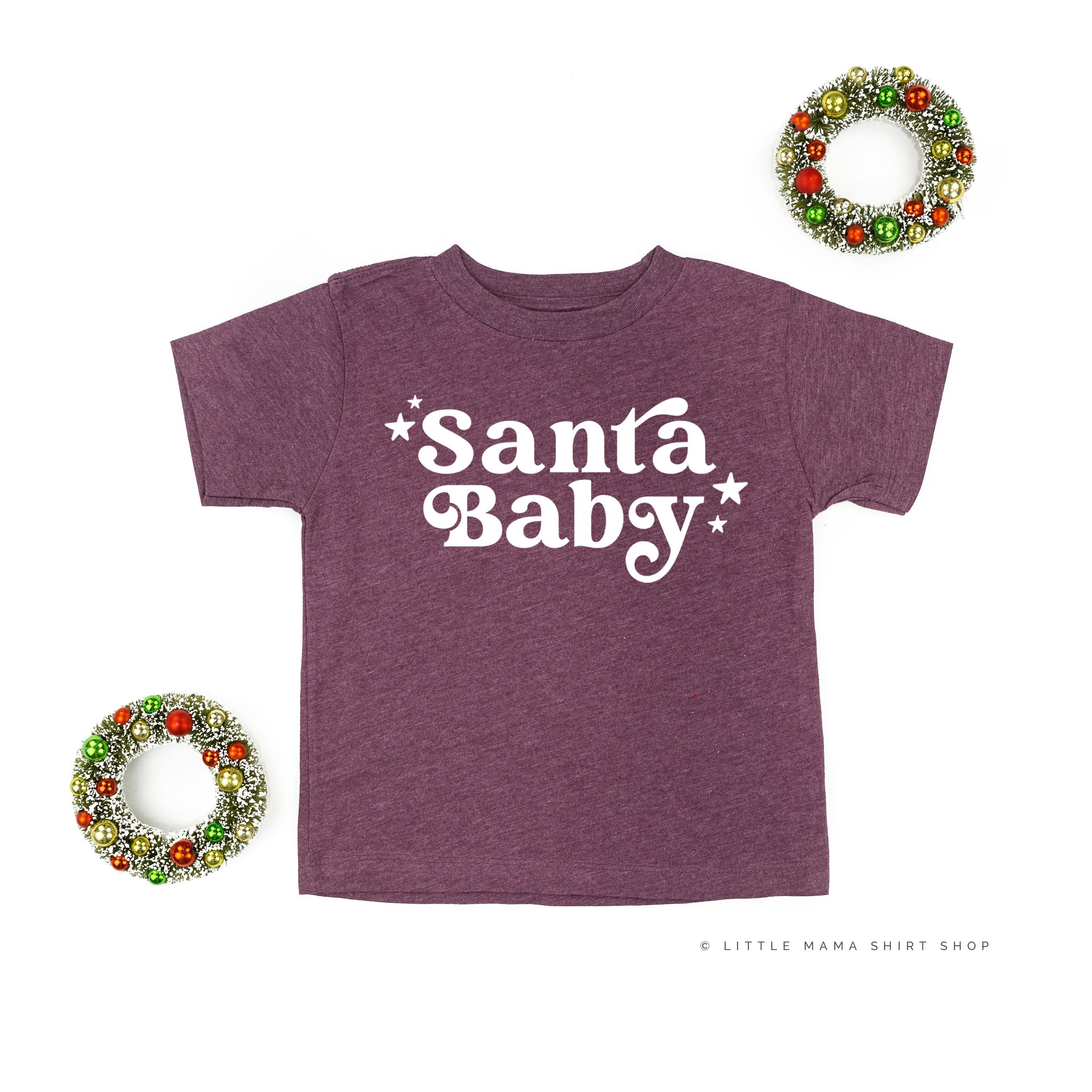 Santa Baby - Child Tee Little Mama Shirt Shop
