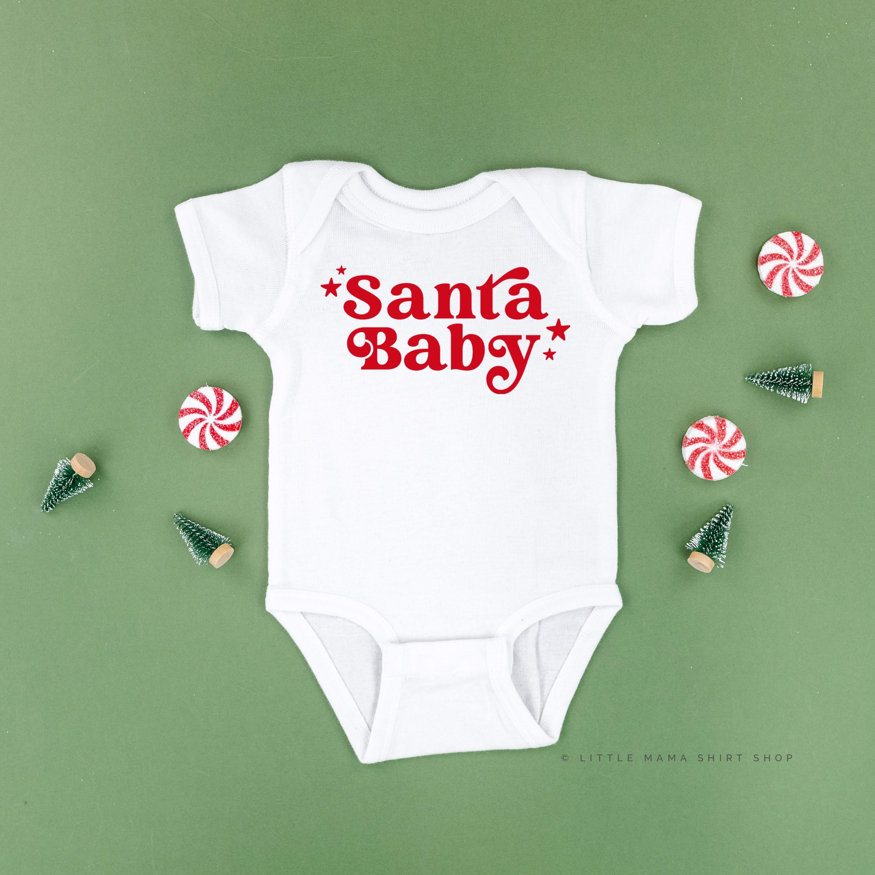Santa Baby - Child Tee Little Mama Shirt Shop