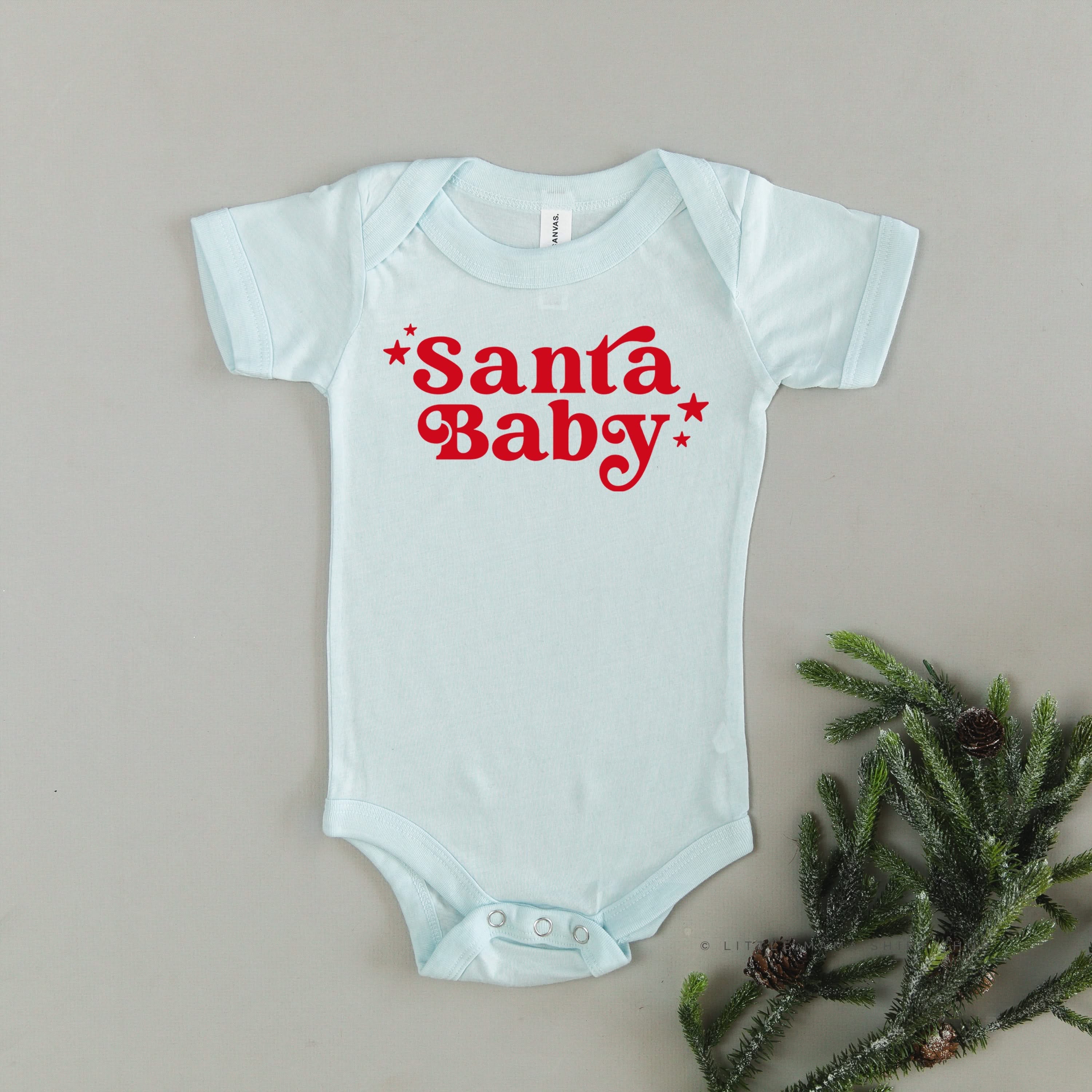 Santa Baby - Child Tee Little Mama Shirt Shop