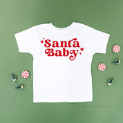 Santa Baby - Child Tee Little Mama Shirt Shop