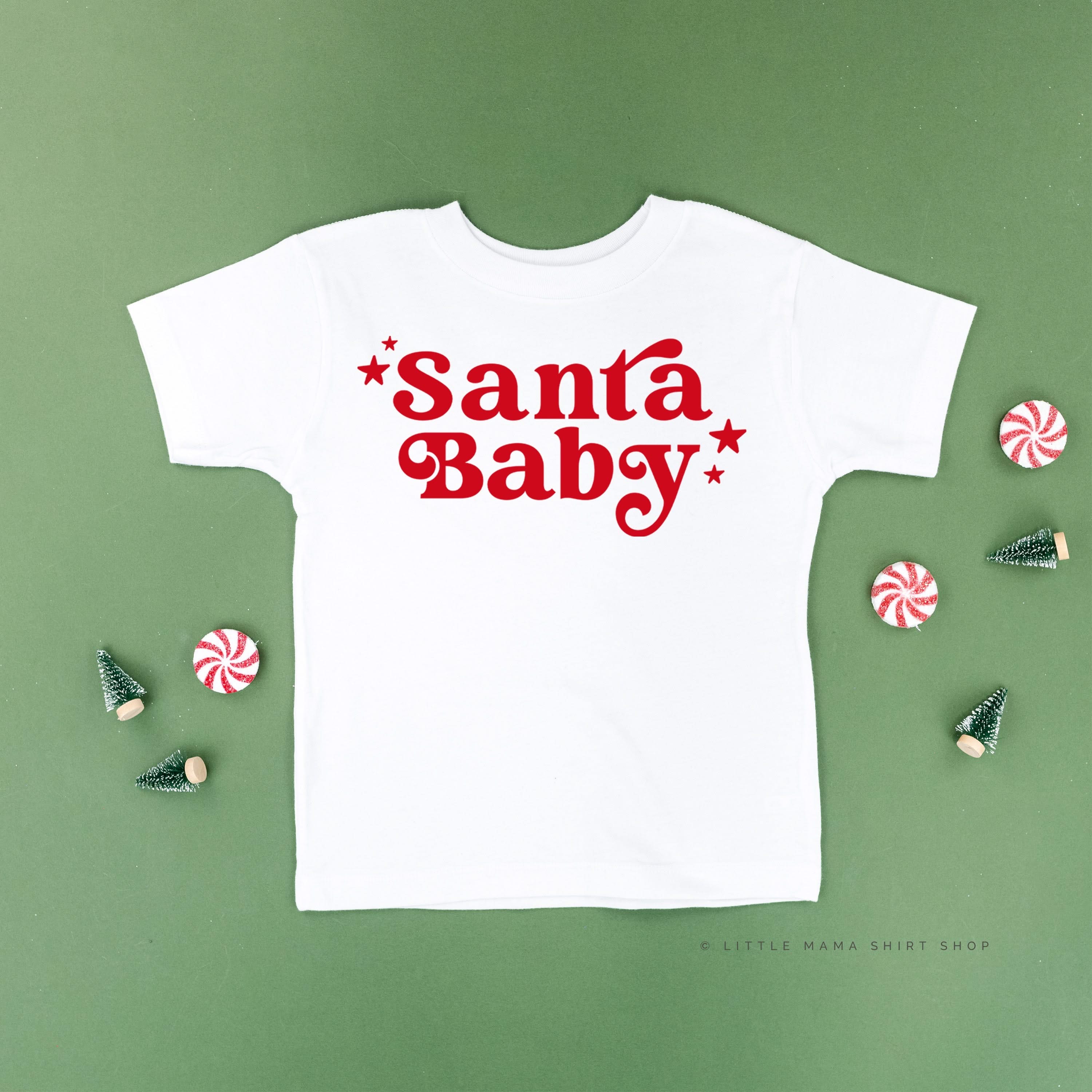 Santa Baby - Child Tee Little Mama Shirt Shop
