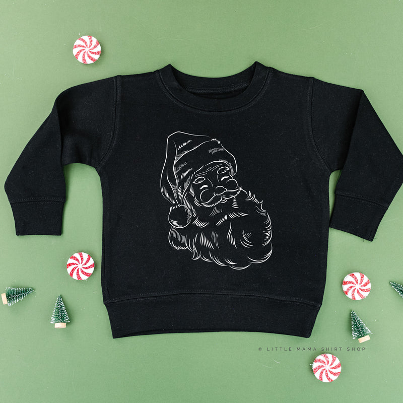 Vintage Santa Sketch - Child Sweater