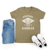 Prepare To Be Schooled - Short Sleeve Child Shirt Little Mama Shirt Shop