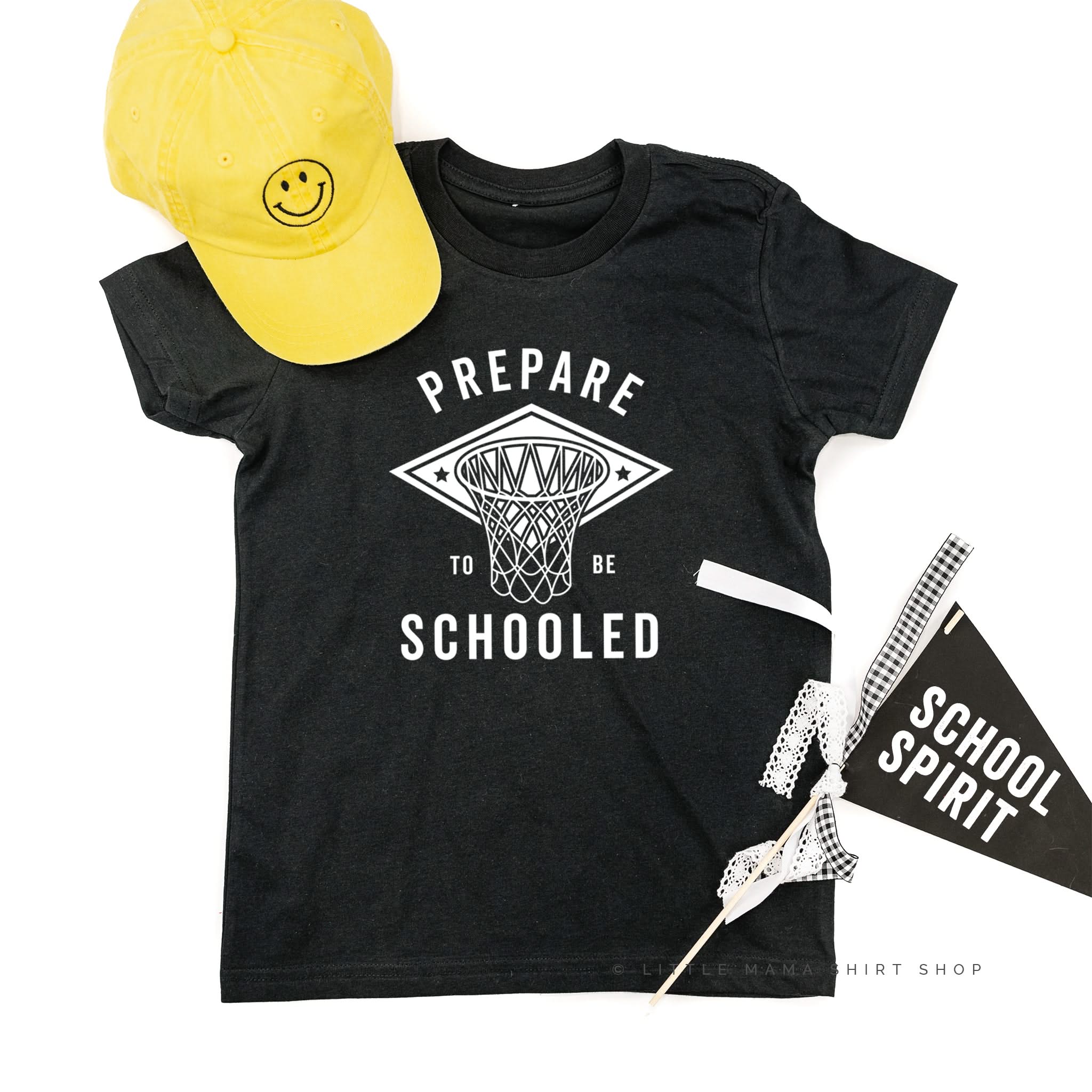 Prepare To Be Schooled - Short Sleeve Child Shirt Little Mama Shirt Shop