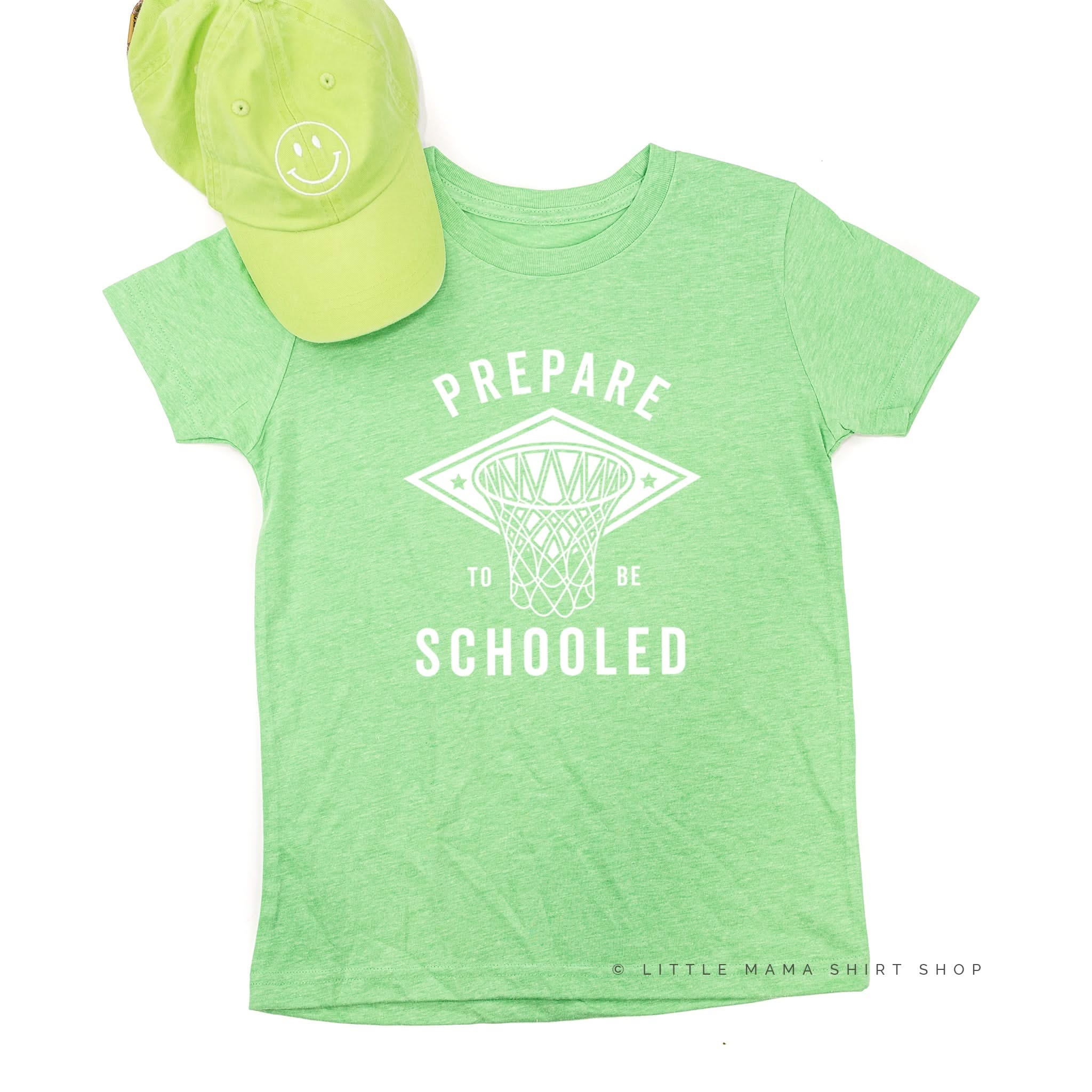 Prepare To Be Schooled - Short Sleeve Child Shirt Little Mama Shirt Shop