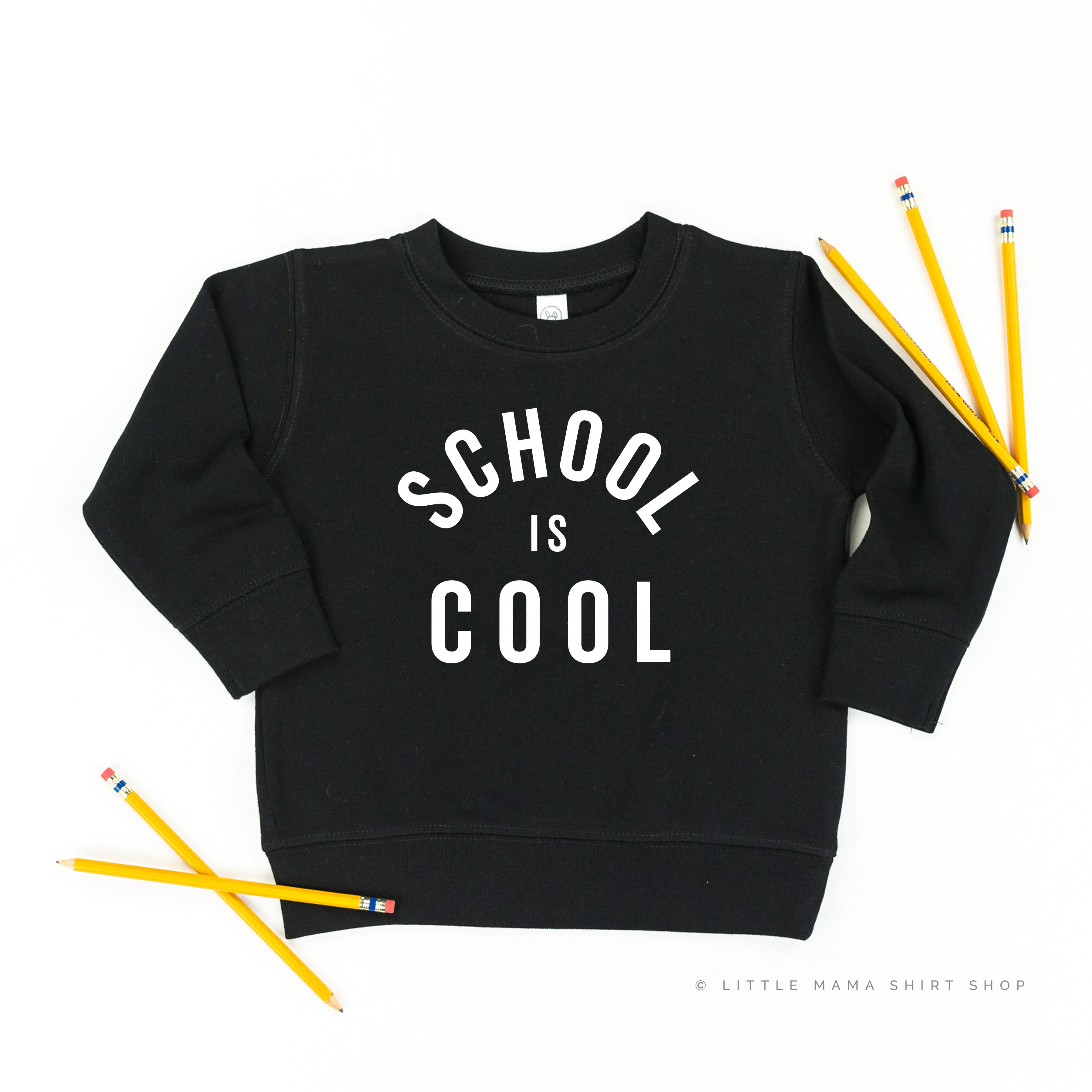 School is Cool - Child Sweater Little Mama Shirt Shop