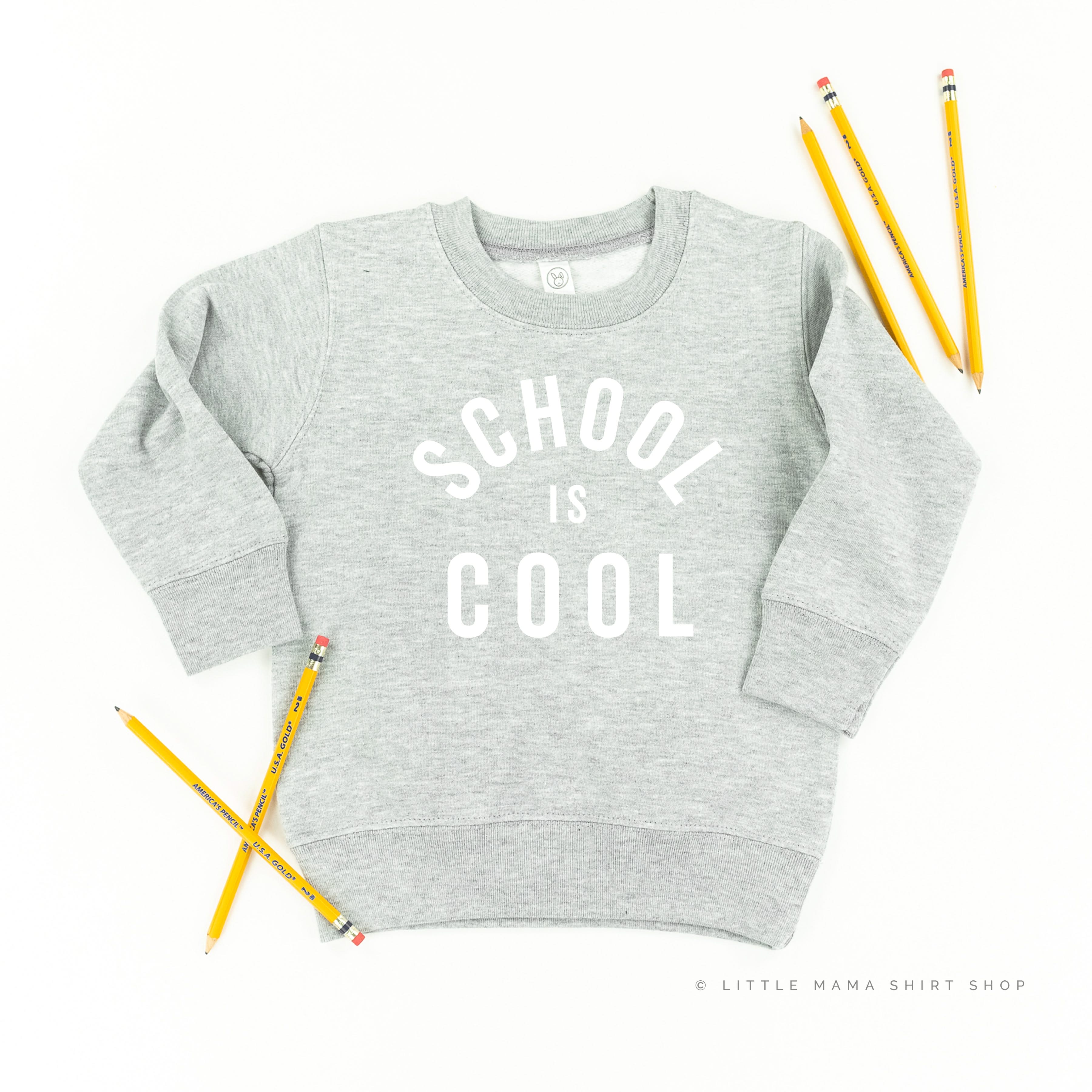 School is Cool - Child Sweater Little Mama Shirt Shop