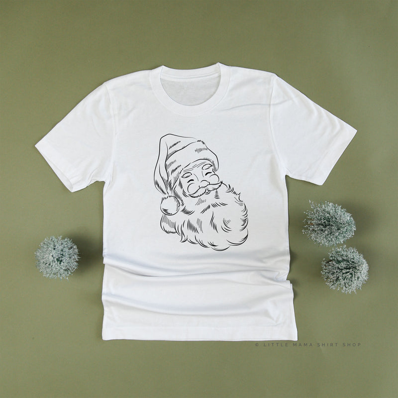 Vintage Santa Sketch - Unisex Tee