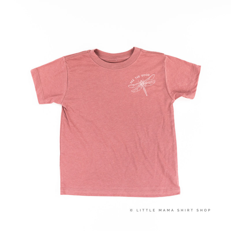 SEE THE GOOD - DRAGONFLY - Short Sleeve Child Shirt