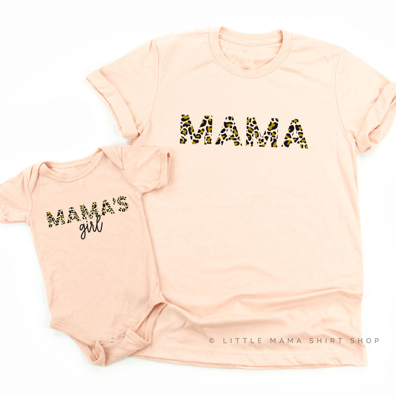 Mama & Mama's Girl - Set of 2 - Leopard Design! - Blush