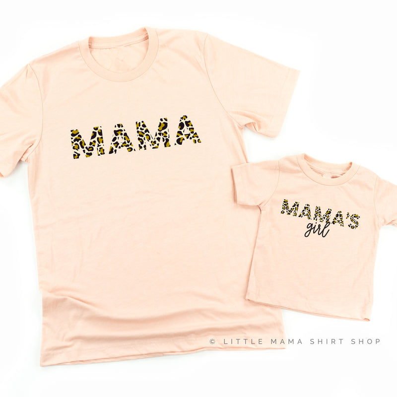 Mama & Mama's Girl - Set of 2 - Leopard Design! - Blush